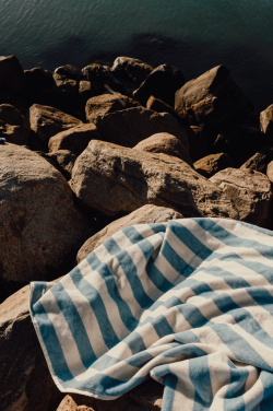 Logo trade promotional giveaways picture of: VINGA Lagoa GRS beach towel