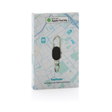 Logotrade promotional product picture of: Keyfinder Dual keychain with worldwide locating