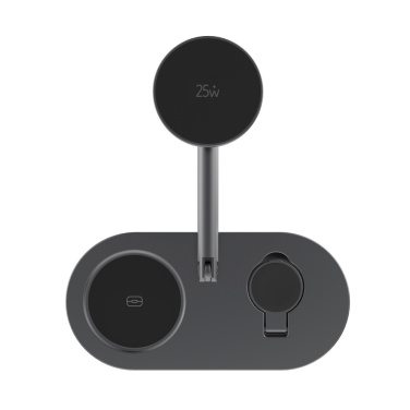Logo trade promotional merchandise photo of: Quantum RCS ultra-fast 25W Magnetic desk wireless Charger