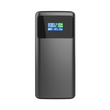 Logotrade promotional gift image of: Quantum RCS ultra-fast PD45W 10.000mAh powerbank with screen