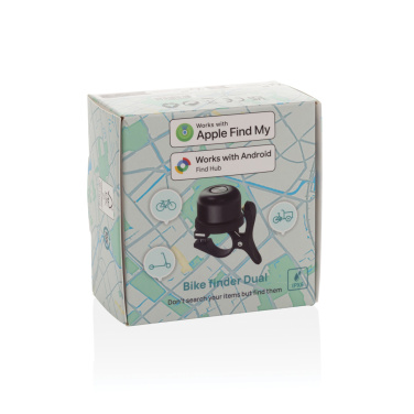 Logotrade promotional giveaway image of: Bike finder Dual RCS bike bell with worldwide locating
