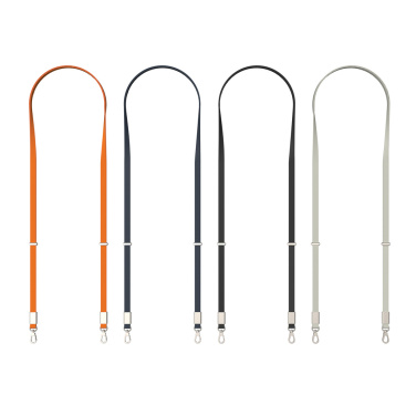 Logotrade promotional giveaway picture of: Nivo RCS recycled PET Crossbody lanyard