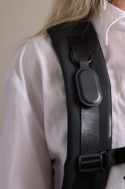 Logo trade promotional gifts picture of: VINGA Baltimore RCS Key tag With Finder Dual