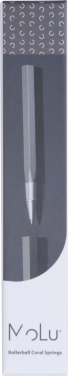 Logo trade promotional merchandise image of: Rollerball pen Coral Springs MoLu