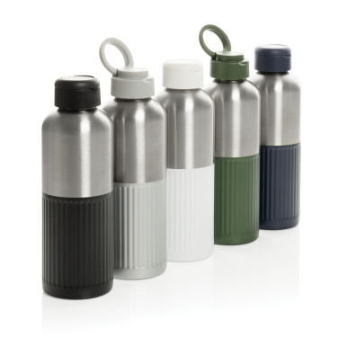 Logo trade advertising products picture of: Ripple RCS R-steel leakproof water bottle with handle 750ML