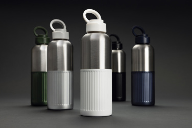 Logo trade corporate gift photo of: Ripple RCS R-steel leakproof water bottle with handle 750ML