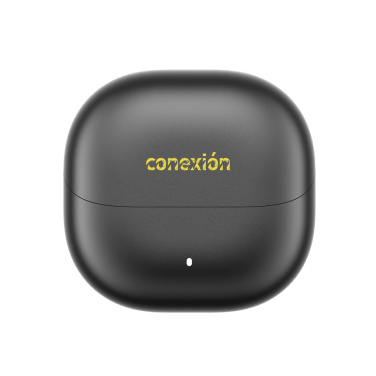 Logotrade promotional gift image of: Urban Vitamin Santa Clara RCS plastic ENC earbuds