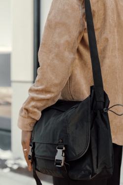 Logotrade promotional merchandise image of: KENTO URBAN RCS recycled nylon 15.6 inch Messenger