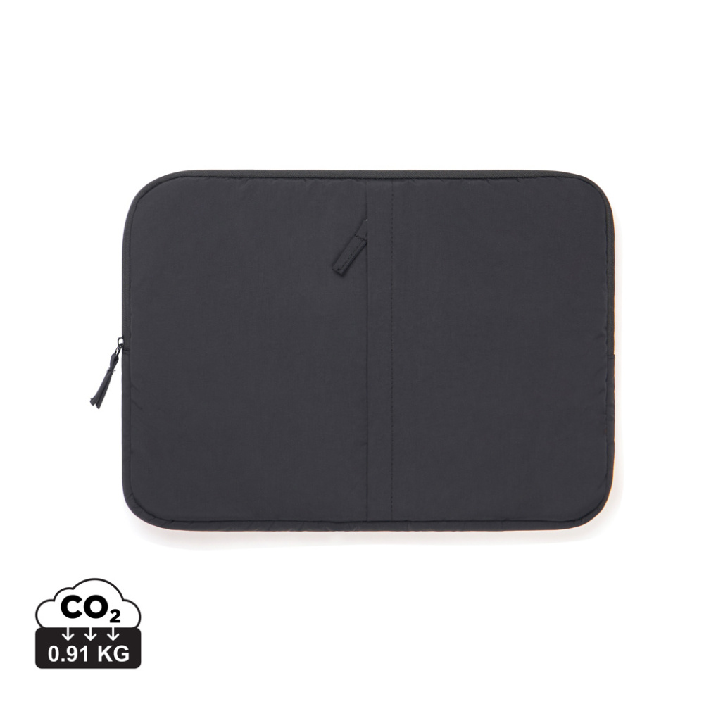 Logo trade corporate gifts picture of: KENTO URBAN RCS recycled nylon 15.6 inch laptop sleeve