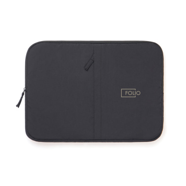 Logo trade advertising products picture of: KENTO URBAN RCS recycled nylon 15.6 inch laptop sleeve