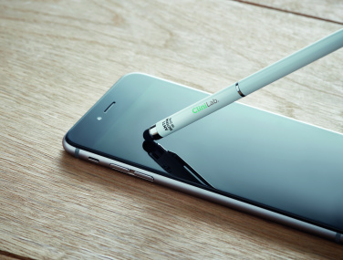 Logo trade promotional merchandise image of: Stylus antibacterial pen