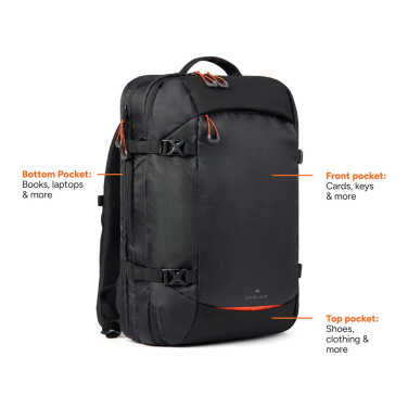 Logotrade business gift image of: Nordic Drift RCS Travelling backpack 25L