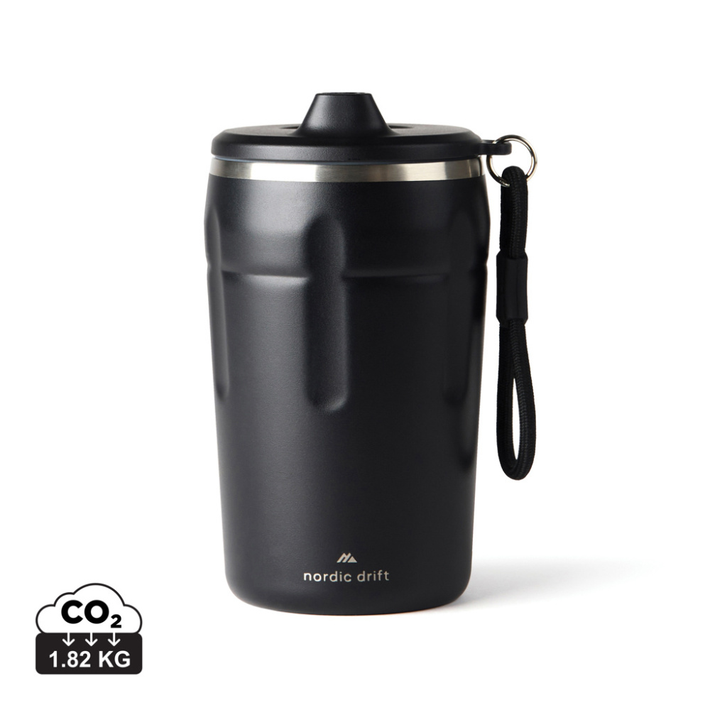 Logo trade business gifts image of: Nordic Drift Trail RCS Lockable And Leakproof Coffee Mug 350
