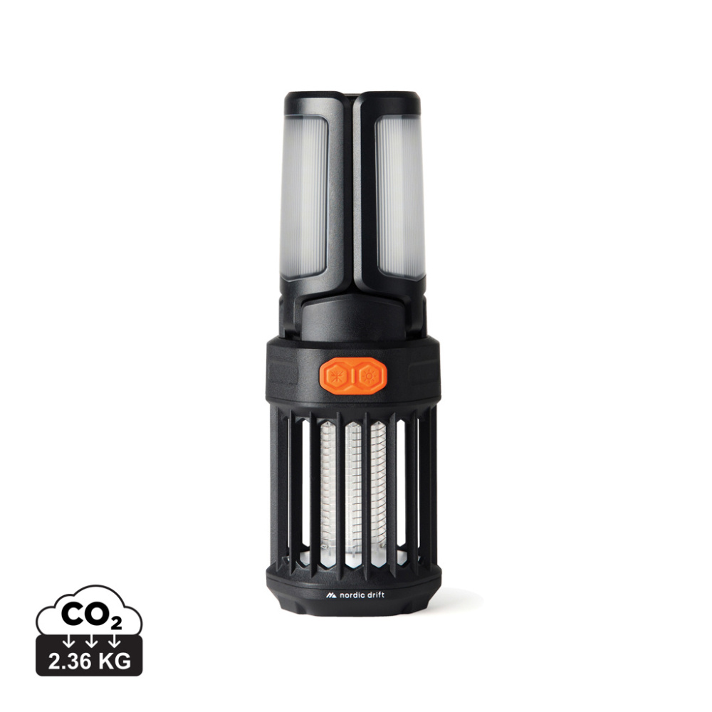 Logo trade corporate gifts image of: Nordic Drift Titan Portable mosquito repellent camping light