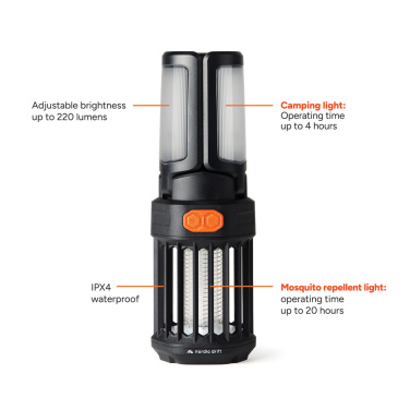 Logotrade promotional products photo of: Nordic Drift Titan Portable mosquito repellent camping light
