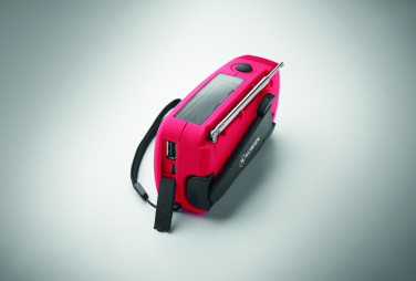 Logotrade promotional items photo of: Portable radio SOS with LED torch