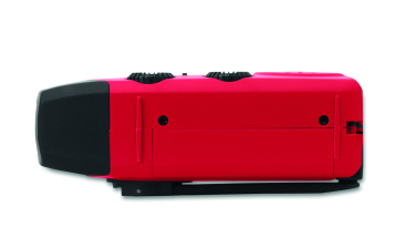 Logo trade promotional giveaways image of: Portable radio SOS with LED torch