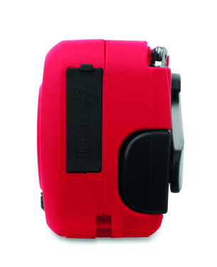 Logotrade corporate gift picture of: Portable radio SOS with LED torch