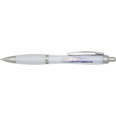Logotrade promotional merchandise photo of: Nash RCS recycled plastic ballpoint pen (blue ink)