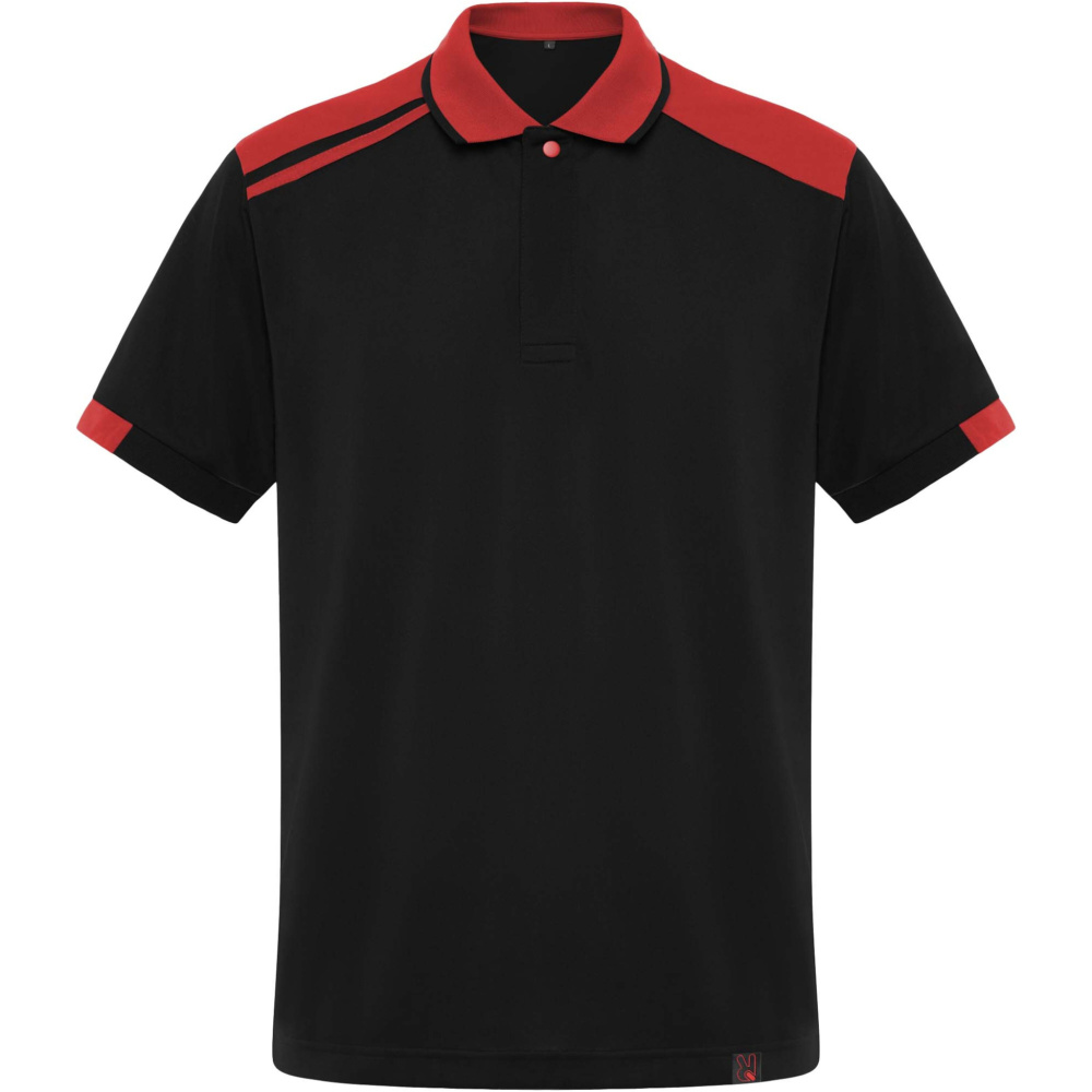 Logo trade promotional giveaway photo of: Samurai 160 g/m2 unisex antibacterial short sleeve polo 