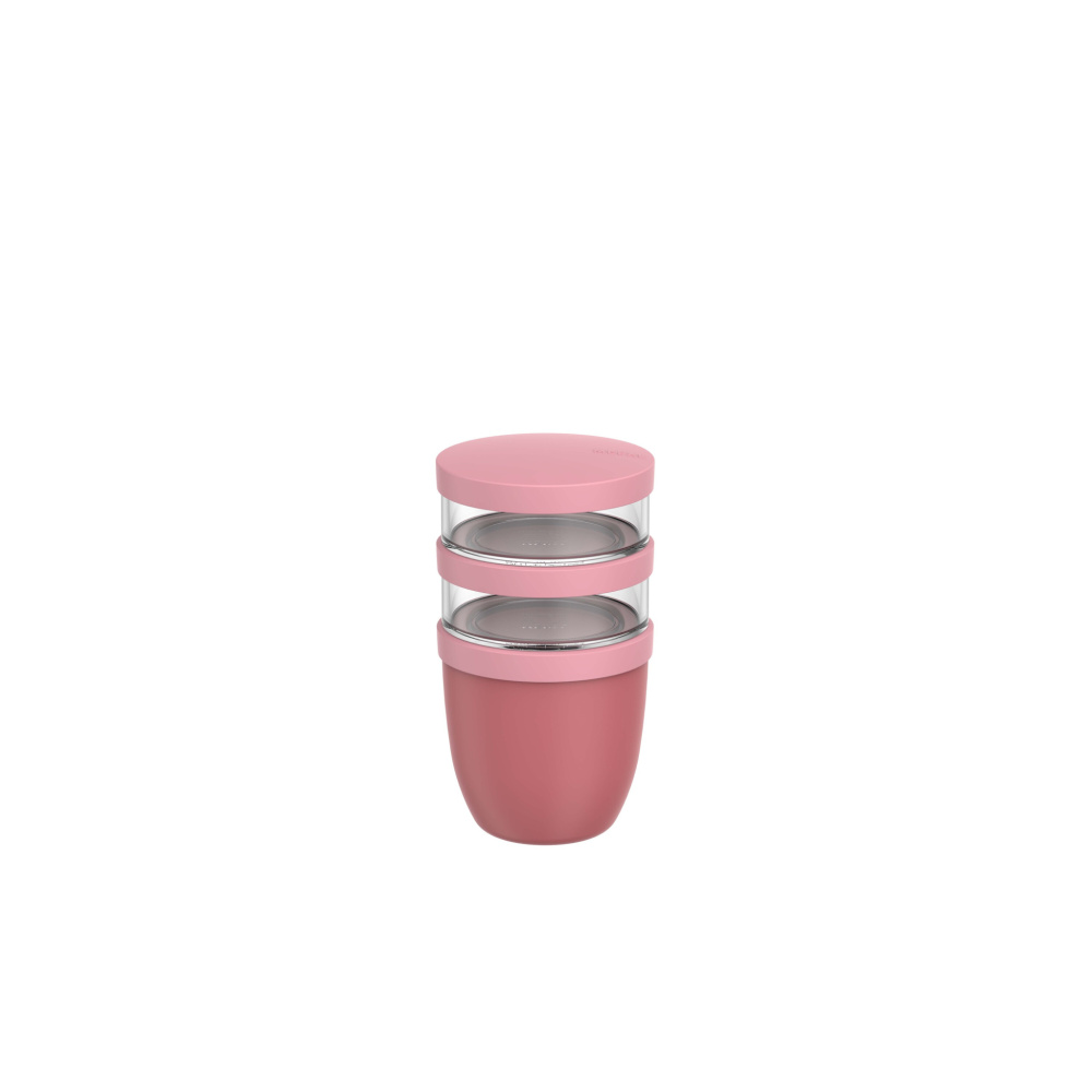 Logotrade promotional item picture of: Mepal Ellipse 3-piece 500 ml + 2 x 200 ml insulated lunch pot