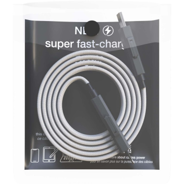 Logotrade promotional item image of: SCX.design C58 60W magnetic flat charging cable