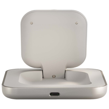 Logo trade promotional merchandise image of: Zens 15W magnetic nightstand charger