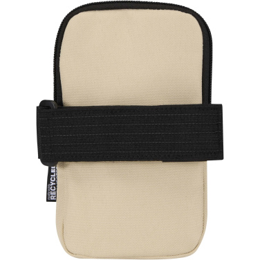 Logotrade corporate gift picture of: Byron GRS recycled bottle pouch 