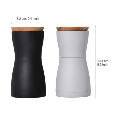 Logo trade promotional merchandise image of: AdHoc Twin Salt and pepper mill set