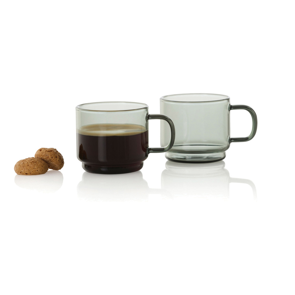Logotrade business gift image of: AdHoc Impact Espresso cups 70ml, 2 pcs set