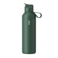 Ocean Bottle Peak GO 710 ml recycled stainless steel water bottle, Forest green