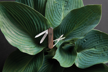 Logo trade promotional items picture of: VICTORINOX Pocket Knife Classic SD Wood 5 functions
