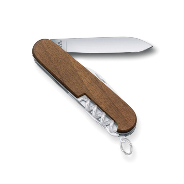 Logo trade promotional gifts image of: VICTORINOX Pocket Knife Huntsman Wood 13 functions