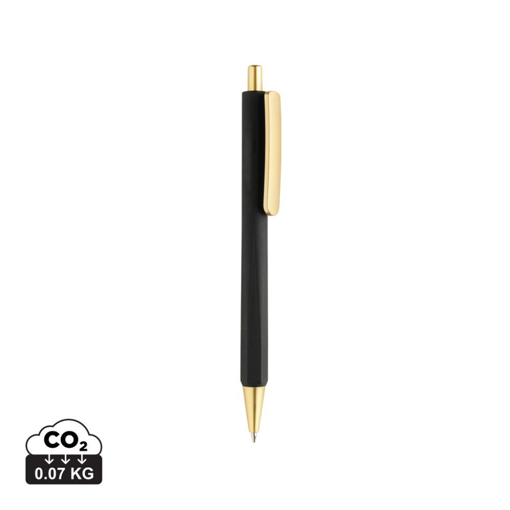 Logotrade promotional item image of: EDGE RCS three-sided pen luxury