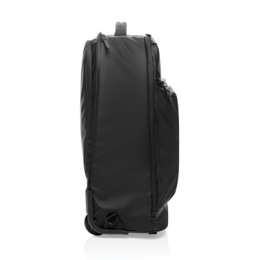 Logo trade promotional items image of: Swiss Peak OSLO RCS Wheeled Duffel backpack  cabin proof