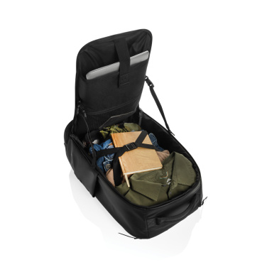 Logo trade promotional products picture of: Swiss Peak OSLO RCS Wheeled Duffel backpack  cabin proof