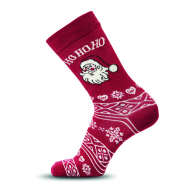 Logotrade promotional product picture of: Pair of Christmas socks L