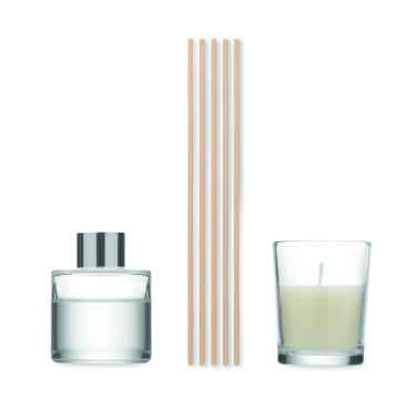 Logotrade promotional products photo of: Vanilla diffuser & candle set
