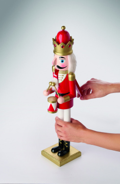 Logo trade promotional items picture of: Large wooden nutcracker