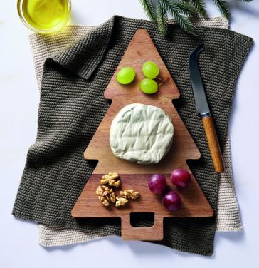 Logo trade promotional product photo of: Acacia serving board Xmas tree