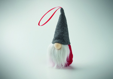 Logo trade promotional gifts picture of: Felt gnome tree hanger