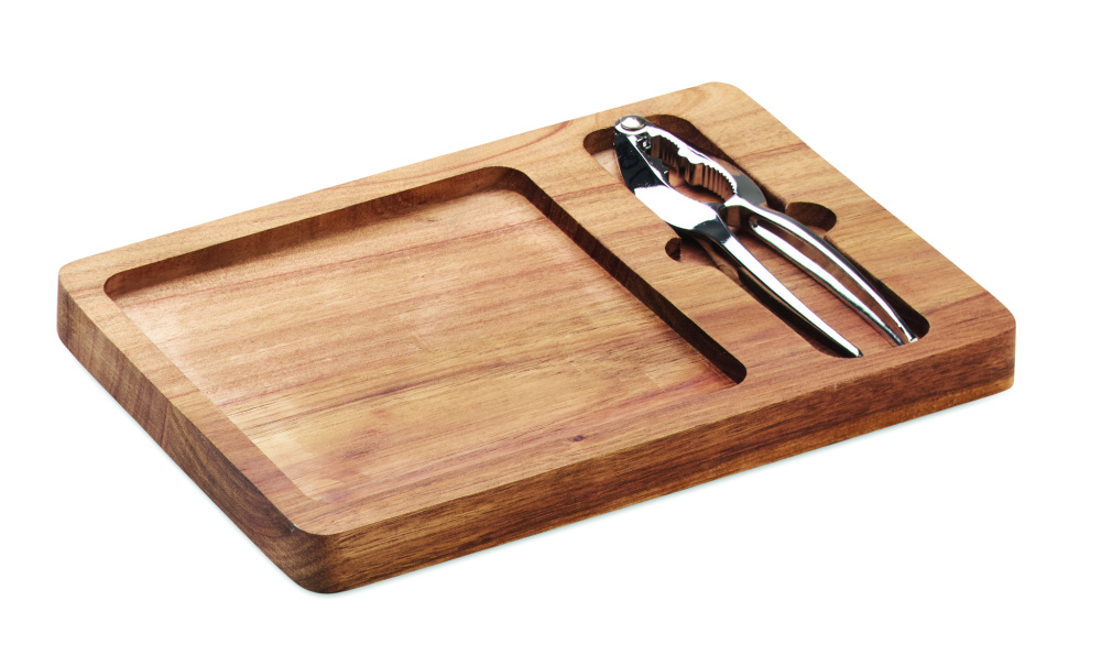 Logotrade promotional giveaways photo of: Acacia nut cracker set
