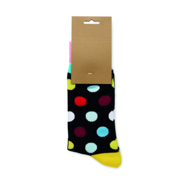 Logo trade promotional products image of: Funny patterned socks