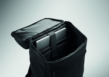 Logotrade advertising products photo of: 15" PU laptop backpack