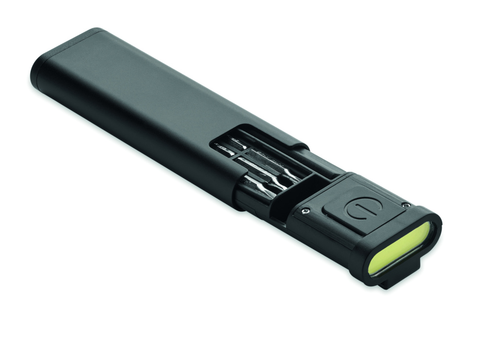 Logotrade promotional products photo of: COB light with screwdriver set