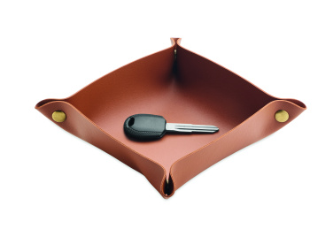 Logotrade promotional merchandise picture of: Foldable PU key tray