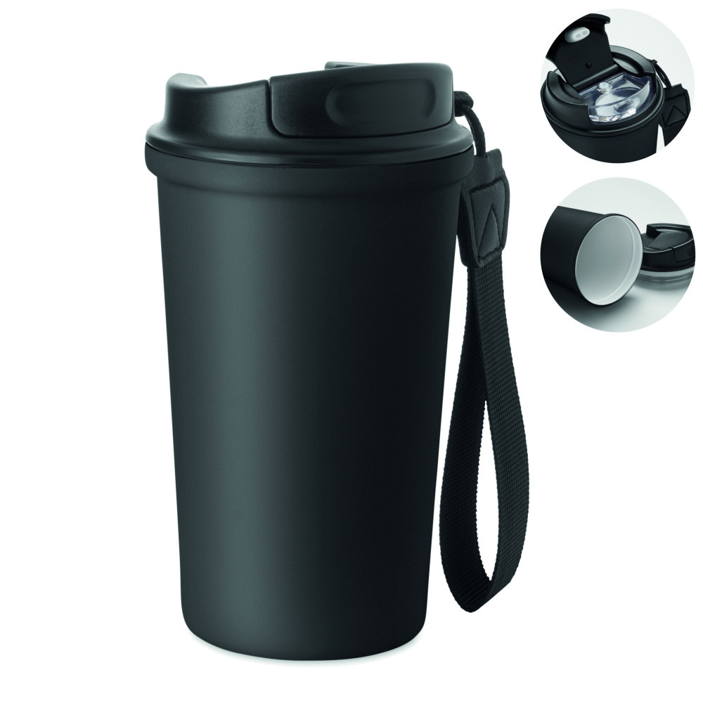Logotrade promotional item picture of: Recycled steel tumbler 400ml
