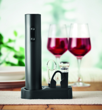 Logotrade advertising product picture of: Electric wine opener set