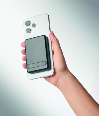 Logo trade promotional items picture of: Magnetic power bank set 5000mAh