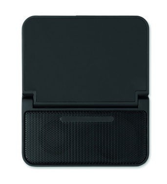 Logo trade promotional gifts picture of: Wireless speaker & charger 15W